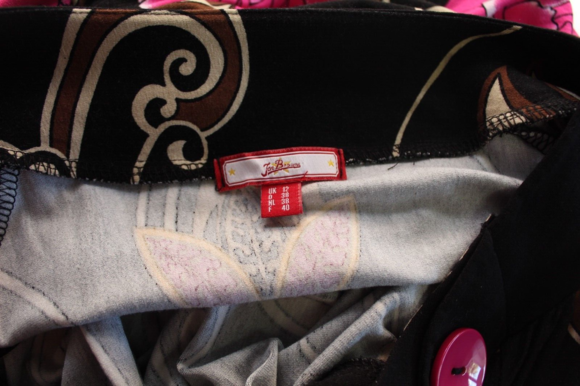 Joe Browns Tunic Top Size 12 Winter Autumn Long Sleeved round neck bold pattern - Picture 5 of 6